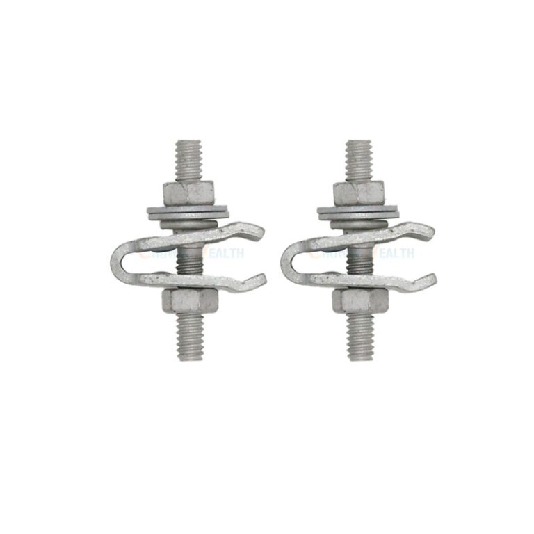 E lashing wire clamp