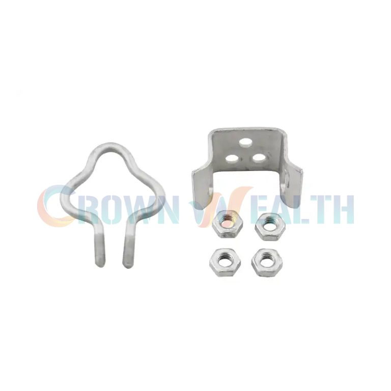 Galvanized Fiber Optic Cable Clamp Torx Ring Hook