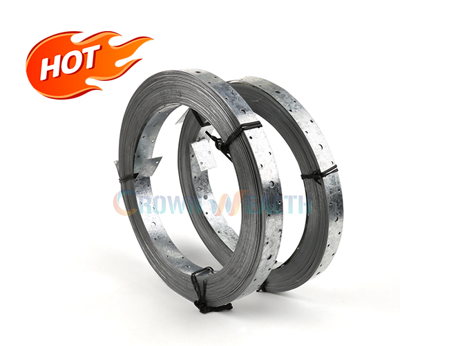 Galvanized Steel Bracing Strap With Holes-2