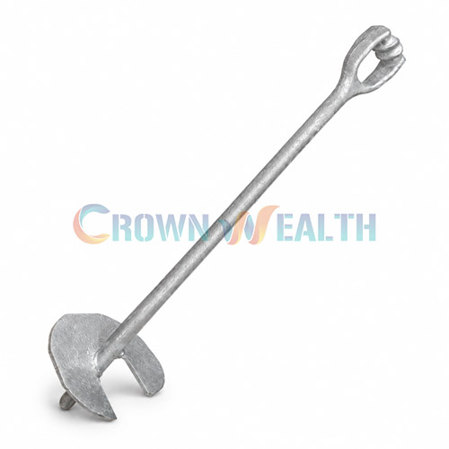 No-Wrench Screw Anchor