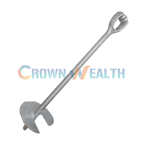 No-Wrench Screw Anchor