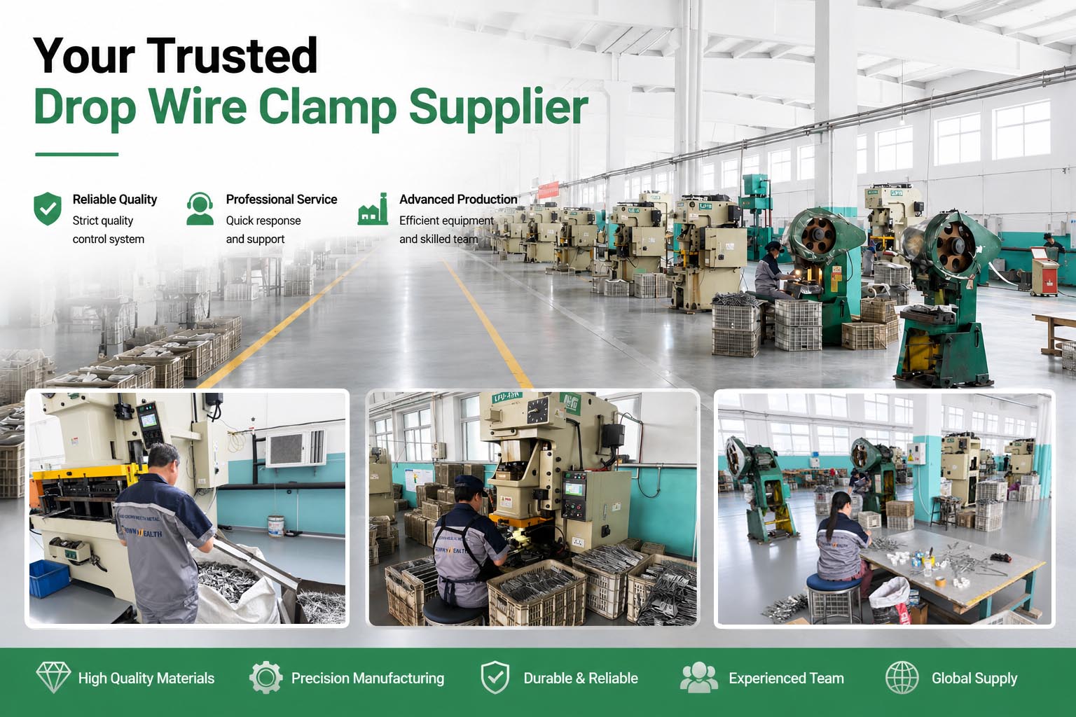 drop wire clamp manufacturer