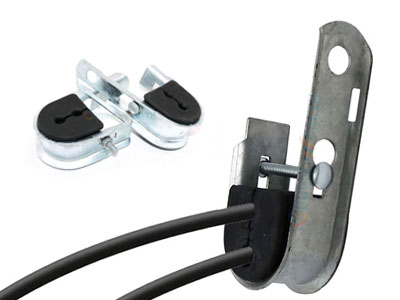 J Type Suspension Clamp for Double Cables