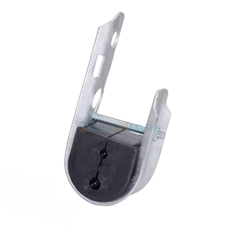 CW-SDC: J Type Suspension Clamp for Double Cables 7/18mm - Fiber Cable ...