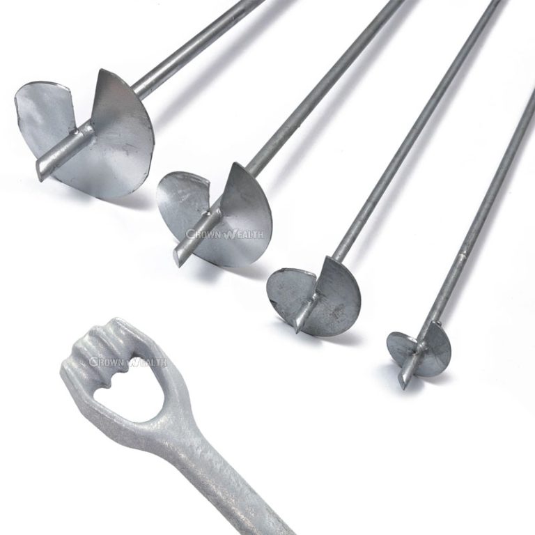 No-Wrench Screw Anchor