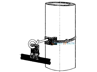 Fiber Optic Q Hook Bracket