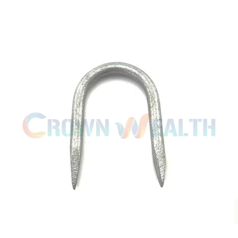 Rolled Point Galvanized Staple