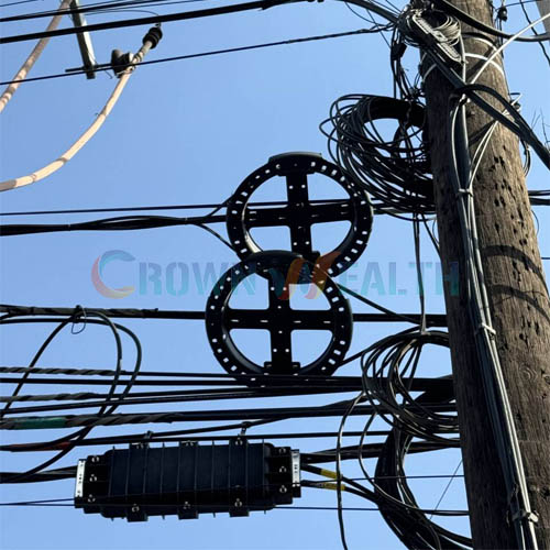 round cable slack storage