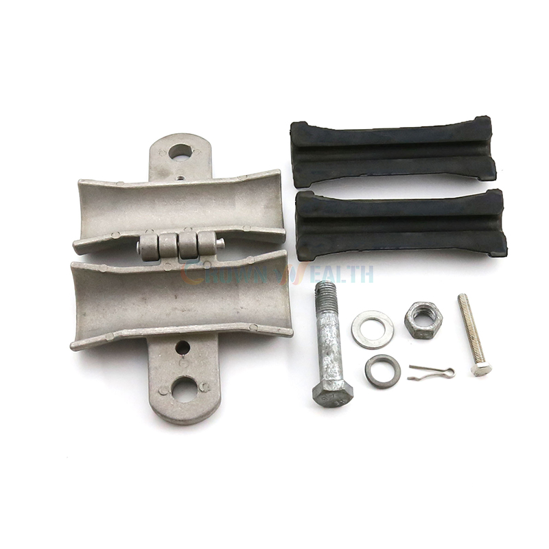 CWSSCA Singlelayers Preformed Suspension Clamp For ADSS Cable Crown Wealth