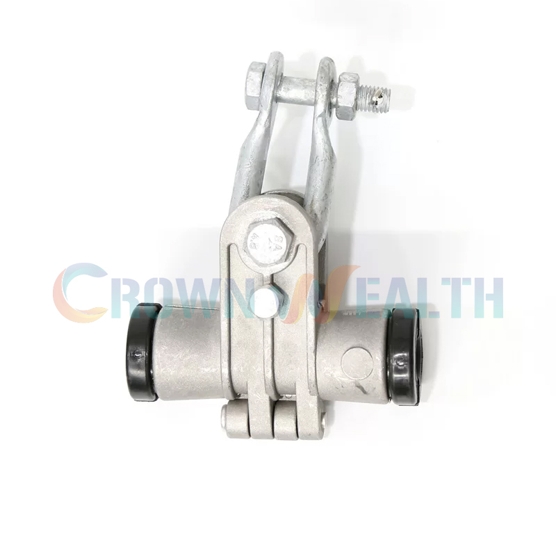 Two Layers Preformed Suspension Clamp For ADSS Cable Crown Wealth
